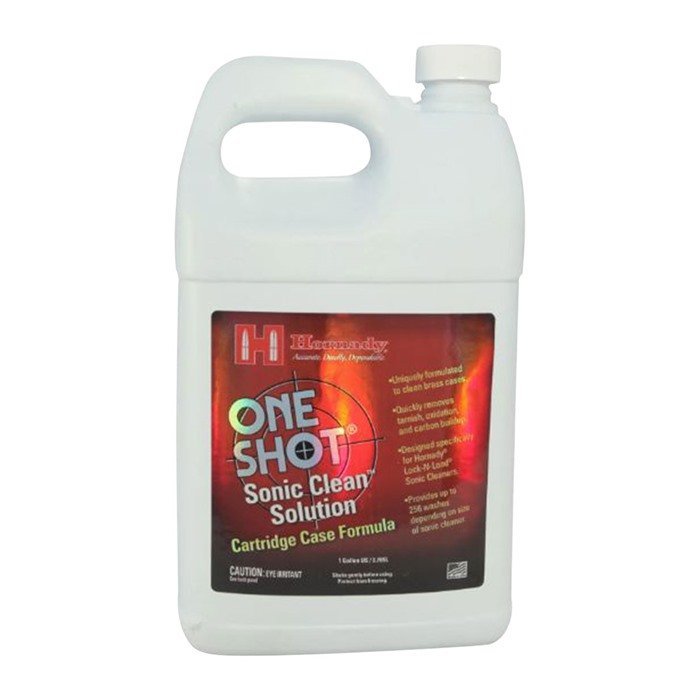 Hornady One Shot Sonic Cleaning Solution 1 Gallon Cartridge Case