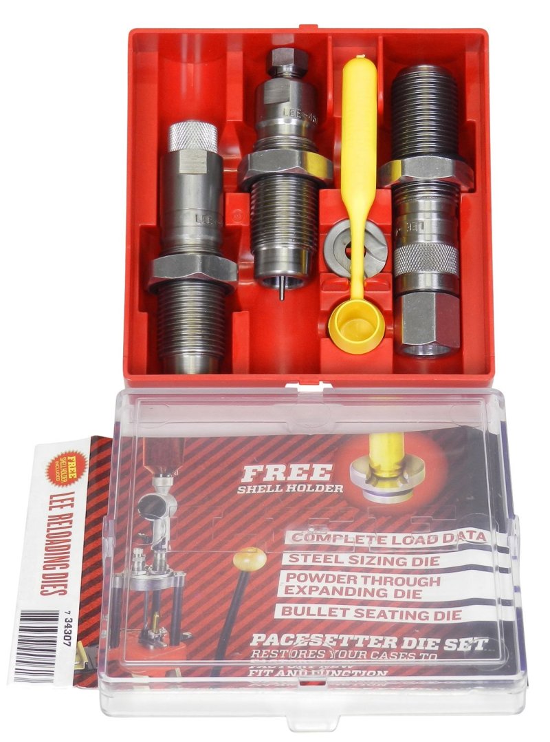 Lee Precision 90624 Carbide 3-Die Set 32 S&W Long Reloading Kit