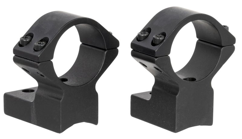 Talley 95X702 Winchester Model 70 Scope Mount-Ring Combo Black 1" High E...