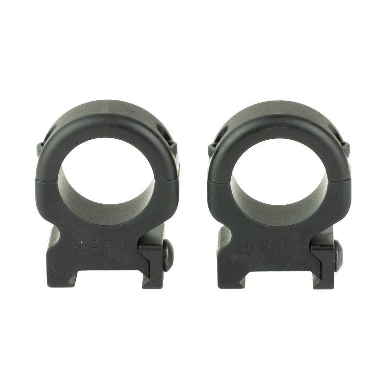 DNZ 10PTM Freedom Reaper Picatinny Rail Black 1" Tube Medium Rings 2 Piece