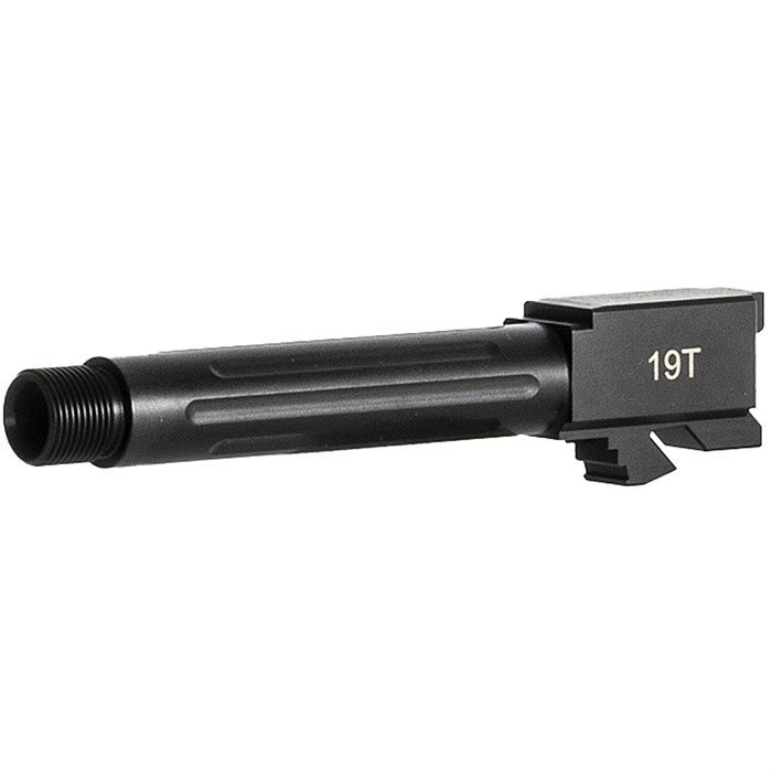 Brownells BRN G19 9mm Threaded Barrel Fluted 4.02 Inch