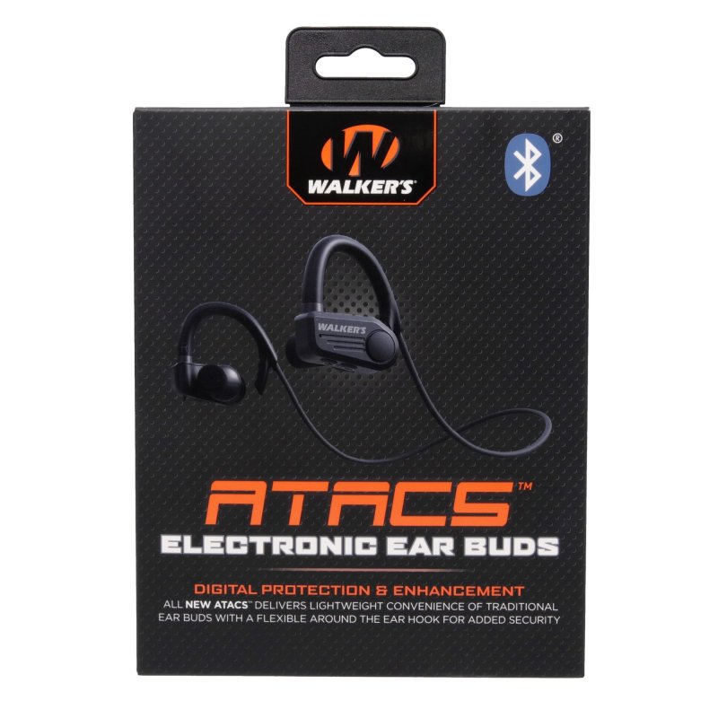 Walker's Atacs Sport Earbuds In-Ear Electronic Hearing Protection