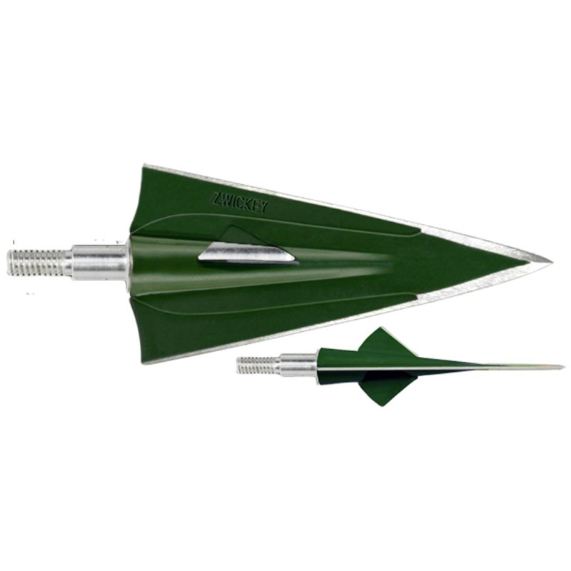 Zwickey No Mercy Broadheads M6108 4 Blade 165gr Screw-In 3pk