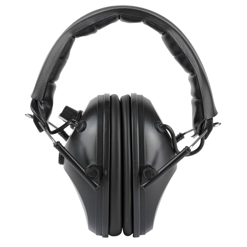 Walkers Single Mic Electronic Ear Muffs 22dB NRR Black GWP-WLK1MEM