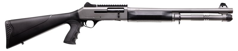 Four Peaks 12059 AKSA Arms S4 12 Gauge 18.5" 5+1 Semi-Auto Shotgun