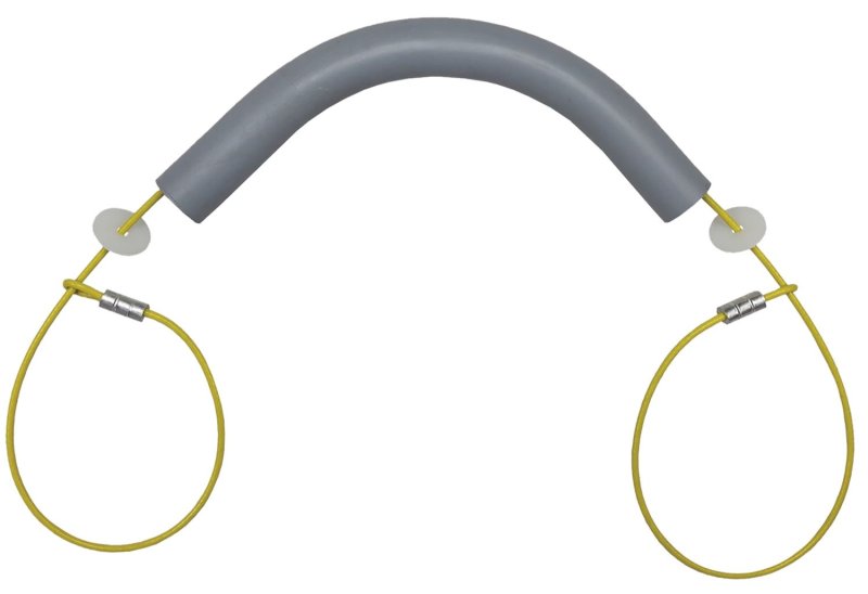 Hawk Treestands Cinch Deer Drag HWKHA3400 9.5In Yellow Cable