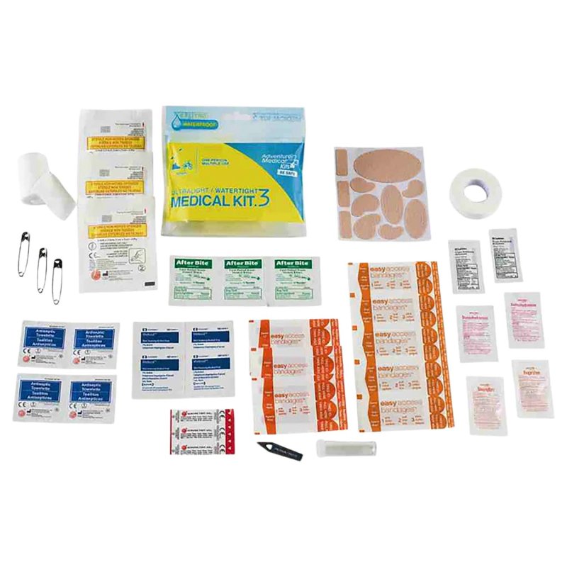 Adventure Medical Kits 1250397 Ultralight/Watertight Medical Kit .3 First Aid Waterproof