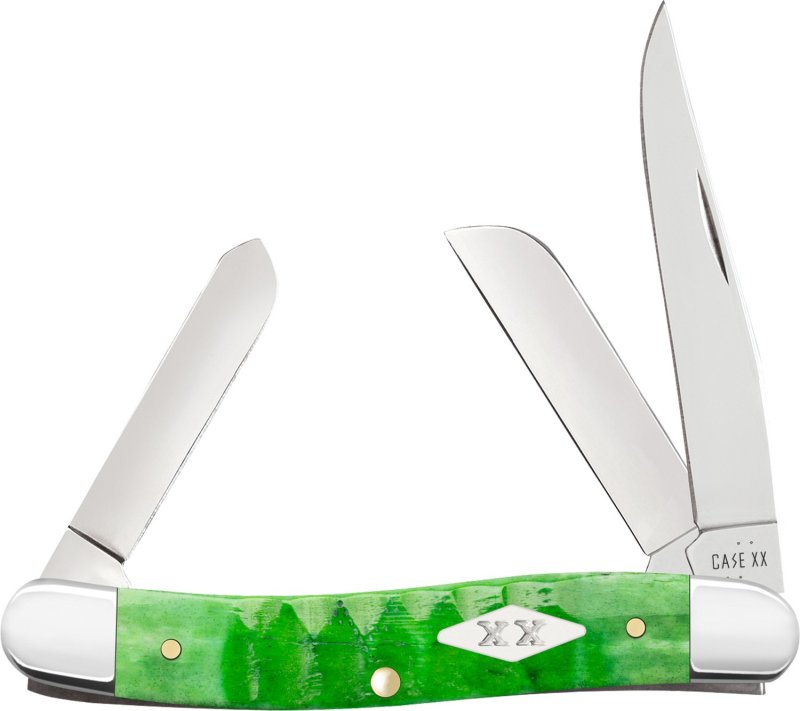 Case CAE MED STCKMN BRGHT GRN BONE Gator Jig, Bright Green Bone .000