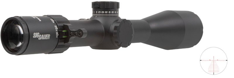 Sig Sauer Tango-DMR 5-30x56mm 34mm FFP Illuminated MOA Reticle
