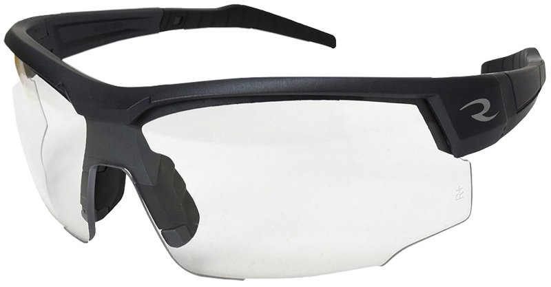 RAD CSB1041CS Ballistic Glasses Clear Lens Black Frame
