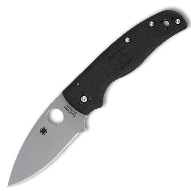 Spyderco Shaman Lightweight Folding Knife 3.58" Drop Point Blade 8.25"