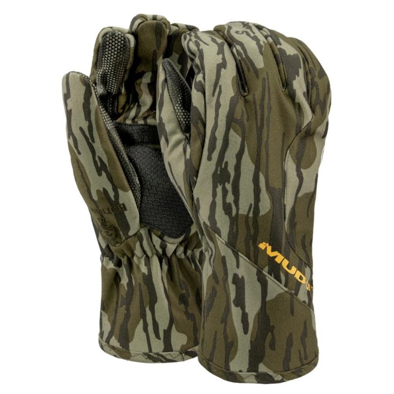 Muddy Windproof Glove Mossy Oak Bottomland M