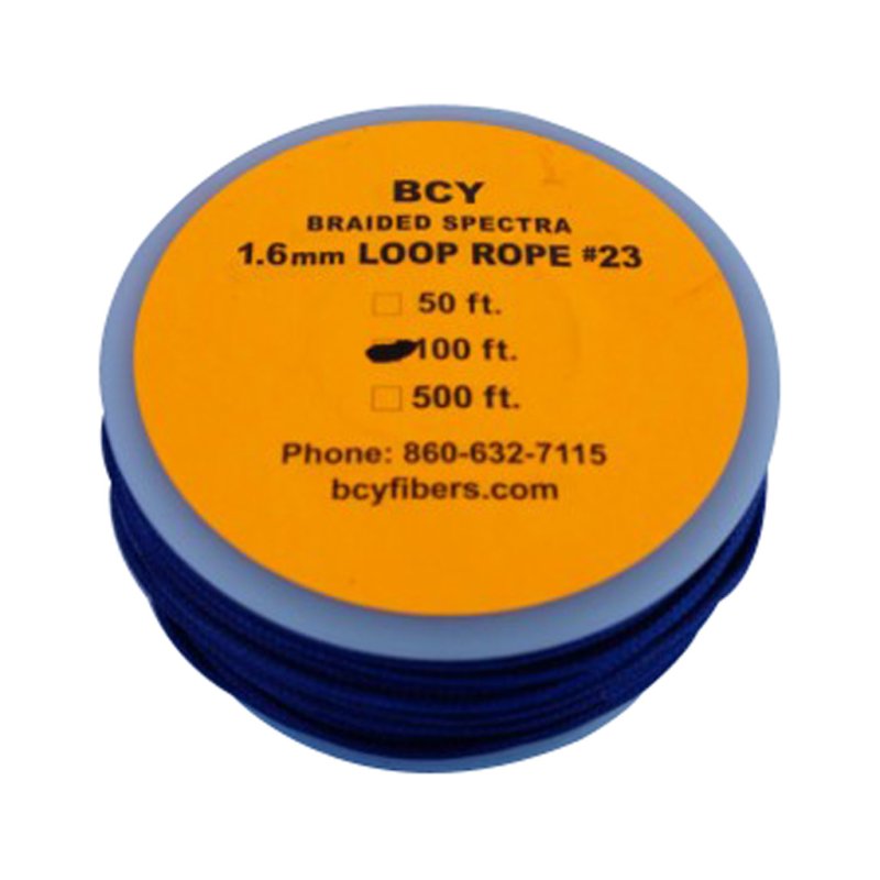 BCY 23 D-Loop Material Blue 100 ft. Archery String Accessory