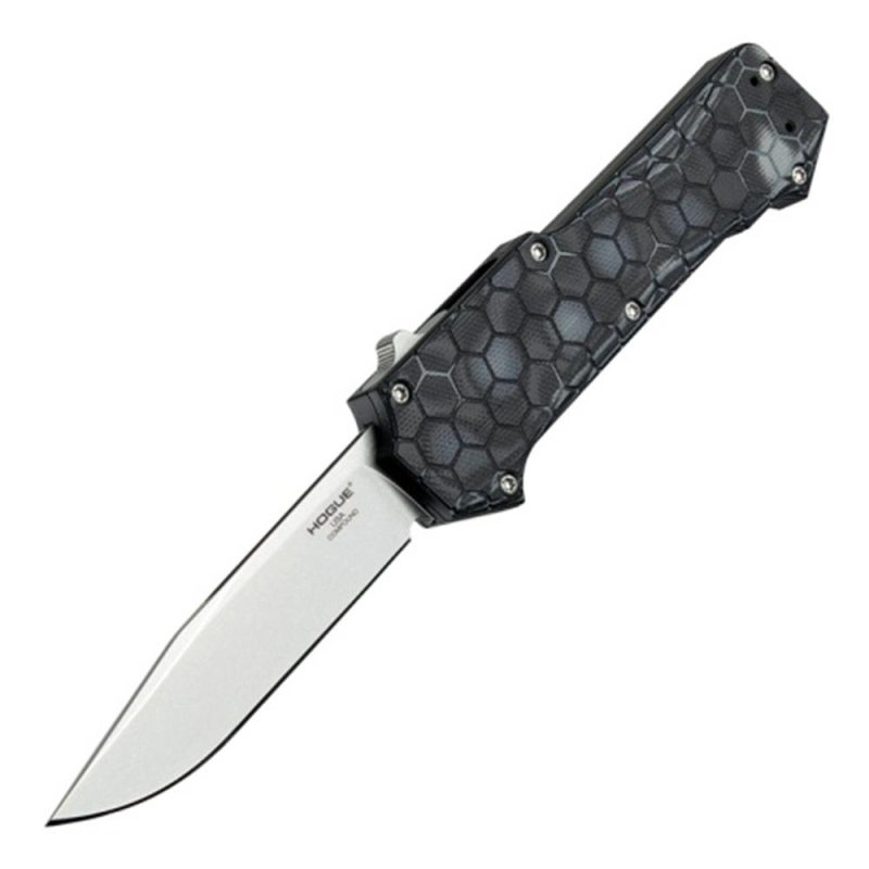 Hogue 34039 Compound OTF Auto 3.5" Clip Point Blade G-Mascus Black G10