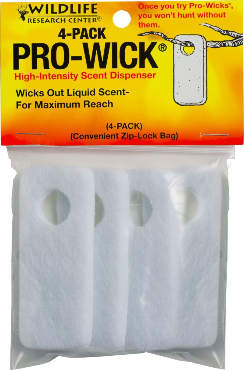 Wildlife Research Pro-Wick Hanging Scent Dispenser 4 Pack