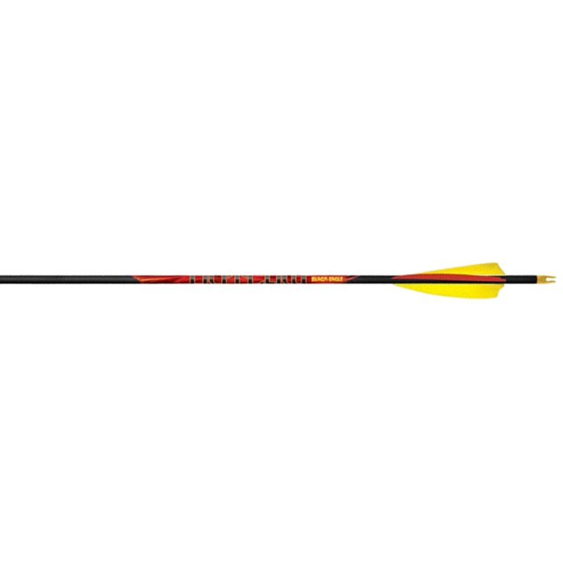 Black Eagle 321 Outlaw Arrows 500 Spine 3In Feathers 6-Pack