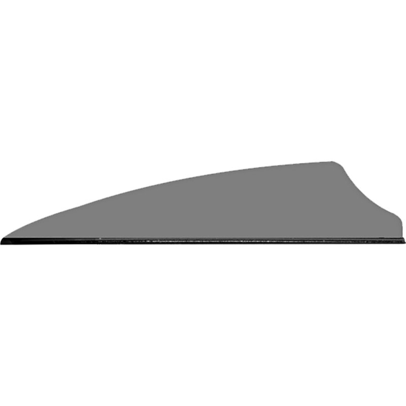 Q2i Q21040 Fusion X-II SL Vanes Grey 2.1" 100pk Low Profile Archery